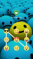 Emoji Smiley Applock Theme Affiche