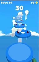 Splashy Hop! Best bouncing ball game اسکرین شاٹ 3