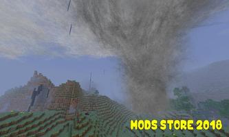 Mod Tornado for Minecraft PE ảnh chụp màn hình 1