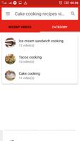 Cake recipes, tasco, and ice cream sandwich videos โปสเตอร์