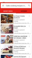 Cake recipes, tasco, and ice cream sandwich videos captura de pantalla 1