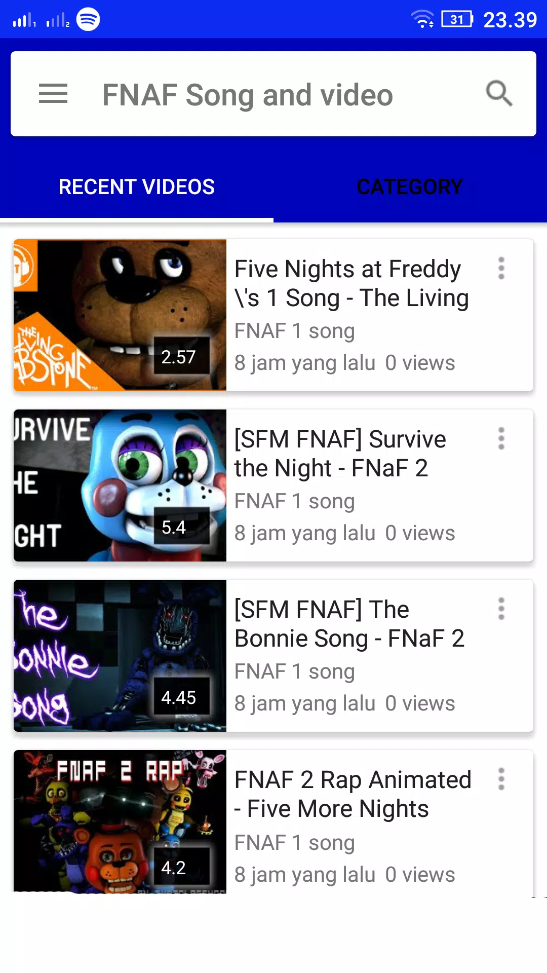 ❎ FNAF Lyrics Song APK for Android Download