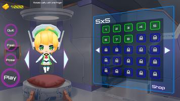 Chibi AR Matrix Affiche