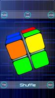 Rubik 3D Shuffle poster