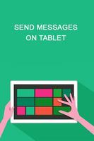 Send Messages On Tablet captura de pantalla 1