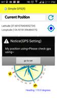 Simple GPS (position), compass 截图 2