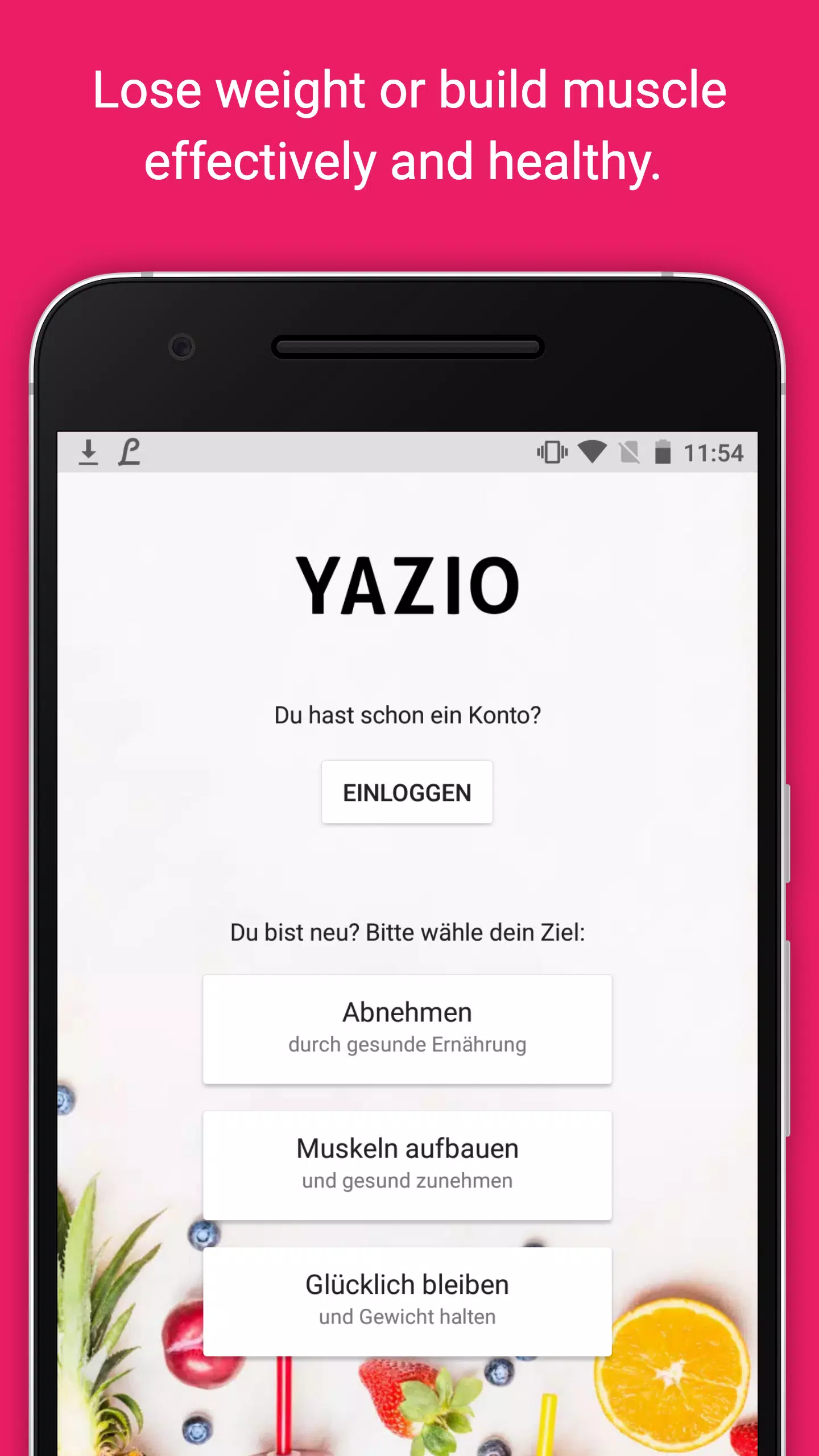 Descarga de APK de YAZIO Beta App (Unreleased) para Android