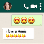 Annie LeBlanc chat live prank アイコン