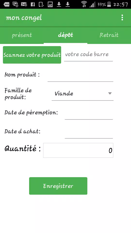 Gestion congelateur APK for Android Download