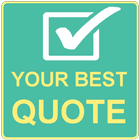 Your Best Quote icône