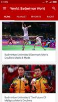 iWorld: Badminton World الملصق