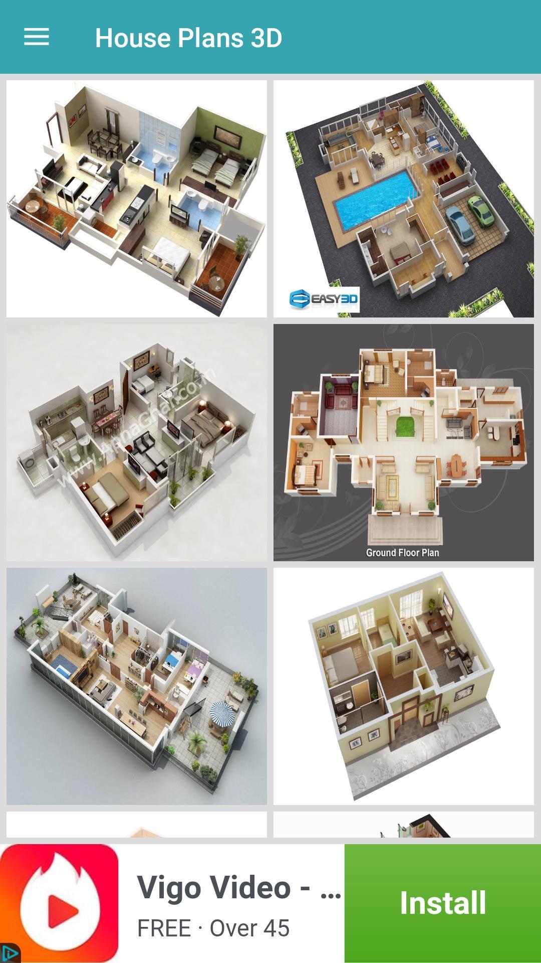 10000 3d House  Plan  Design  Home  Plans  for Android APK  