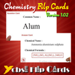 Chemistry Flip Cards