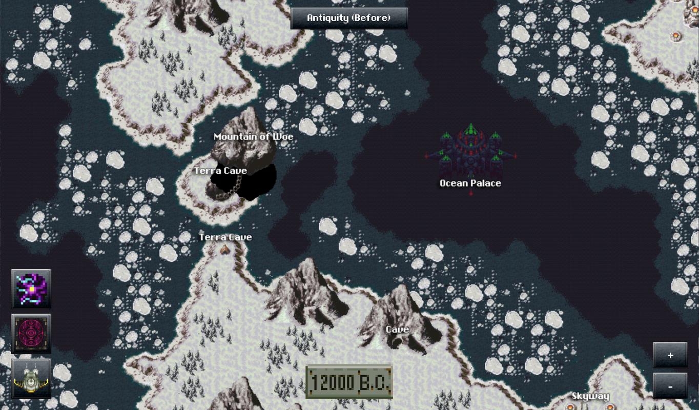 Chrono Trigger Map. Хроно кросс локации. Карта для мода СВЭМ. Ultimate Ripoff Mod карта.