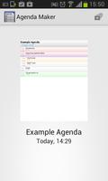 Agenda Maker ポスター