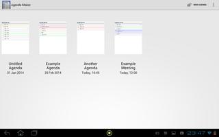 Agenda Maker スクリーンショット 3
