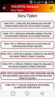 YDS/KPDS Almanca Çıkmış Sorular poster