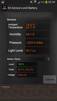 S5 Sensors and Battery screenshot 3