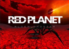 Red Planet Alien Shooter Affiche