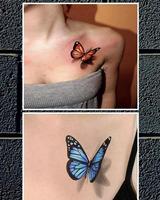 Butterfly Tattoo اسکرین شاٹ 1