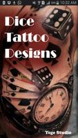 Dice Tattoo Designs الملصق