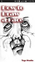 How to Draw a Face پوسٹر