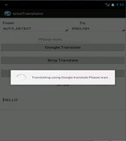 Sms world Translator capture d'écran 1