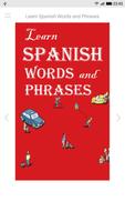 Learn Spanish Words and Phrases poster