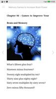 برنامه‌نما Memory Games to Increase Brain Power عکس از صفحه