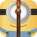 Yellow Zipper Lock Screen HD