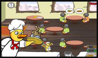 Yellow Duck Restaurant Affiche