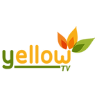 Yellow TV icon