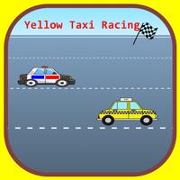 Yellow Taxi Racing Affiche