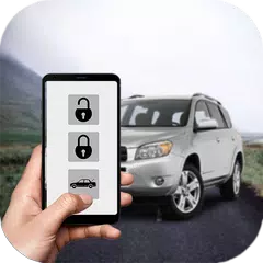 yellow car smart Remote - 2018; Car Key Alarm Free APK download