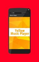 Yellow Music Player Plakat