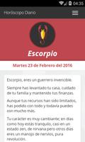 Escorpio Horoscopo Diario screenshot 1