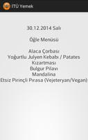 İTÜ Yemek Affiche