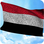 Yemen National Flag 3D Free