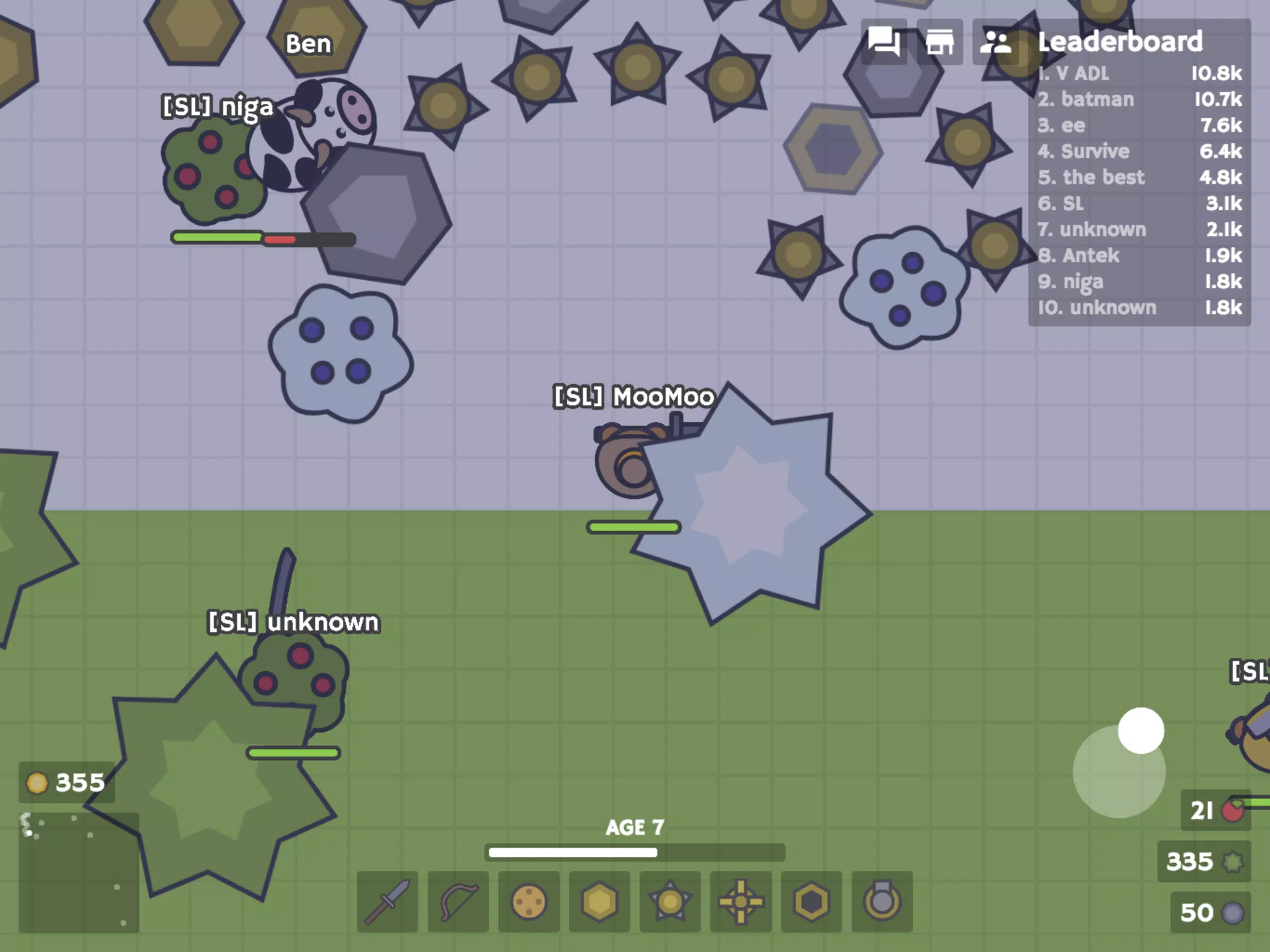 Baixar MooMoo.io (Official) para PC - LDPlayer