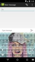 Lovely Girly M Keyboard Theme Affiche