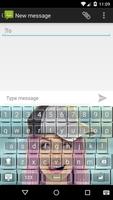 Lovely Girly M Keyboard Theme Cartaz