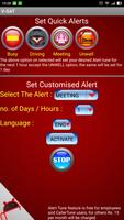 V-SAT (Set Alert Tunes) imagem de tela 1