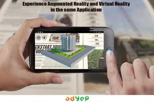 AR to VR Real Estate App Affiche