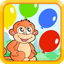 Balloons monkey story - pop ball by ball. APK