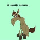 infantiles-histórias-el-caballo-perezoso-cuentos icône
