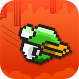 Sad Bird - clappy upside down