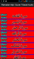 Ramadan Mp3 Quran Tlawat Audio Affiche