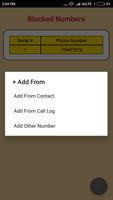 Call Blocker(Blacklist) تصوير الشاشة 2
