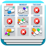Médecine Pill Pocket App Rappel icône