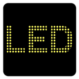 Letrero LED icône